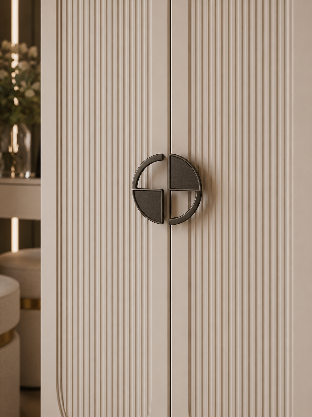 Orbital Split Cabinet Handle